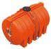Tanques Horizontais com quebra ondas, dreno, tampa, marcador de nível, escada e registro de descarga de vários tamanhos.